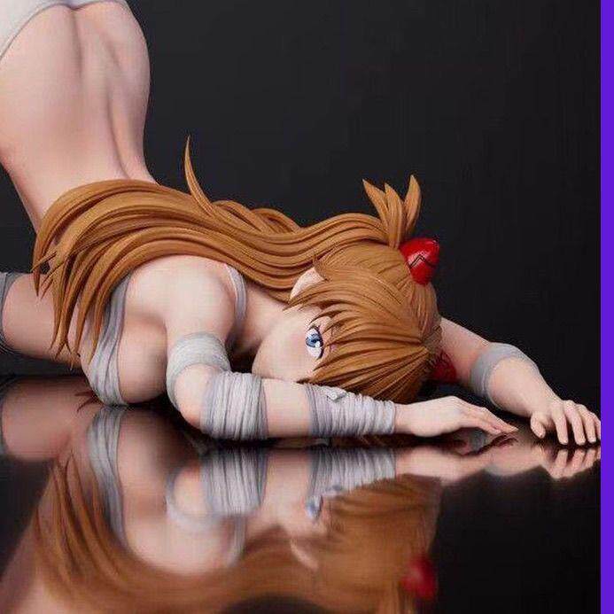 Bandage Asuka Ayanami Rei S+ Premium Version GK Model Figure