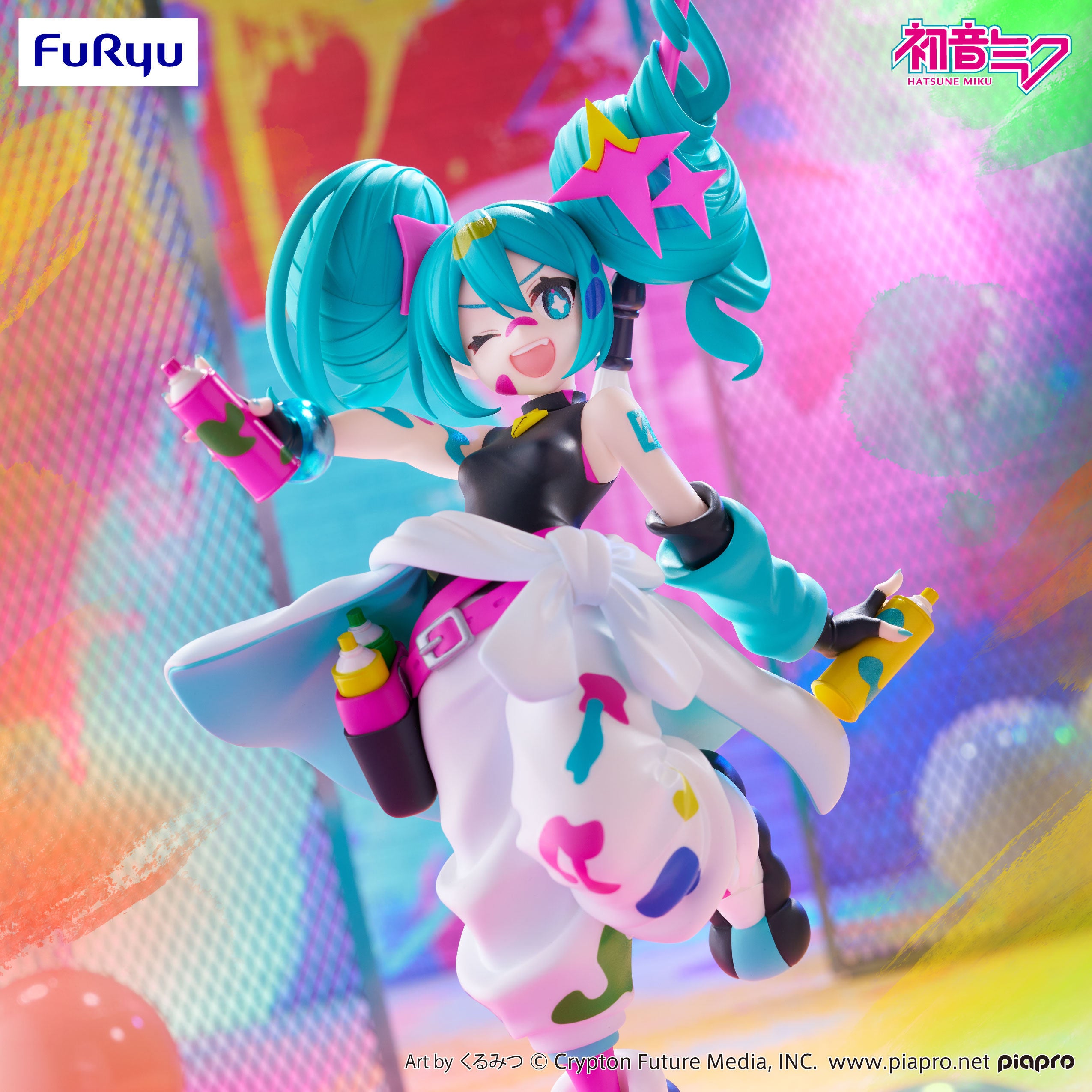 FuRyu Trio-Try-iTVOCALOID Hatsune Miku Graffiti Girl Prize Figure
