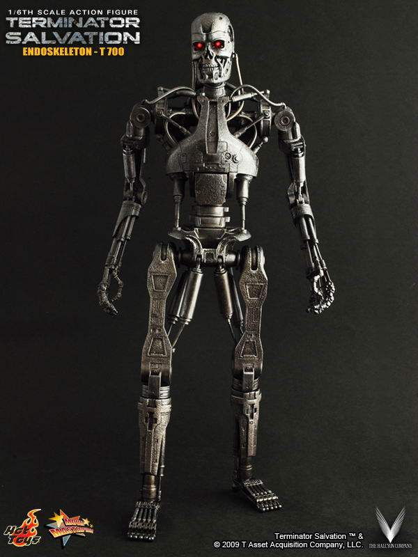 HOTTOYS HT 1/6 Terminator Arnold T800 T700 MMS94 mechanical skeleton movable figure