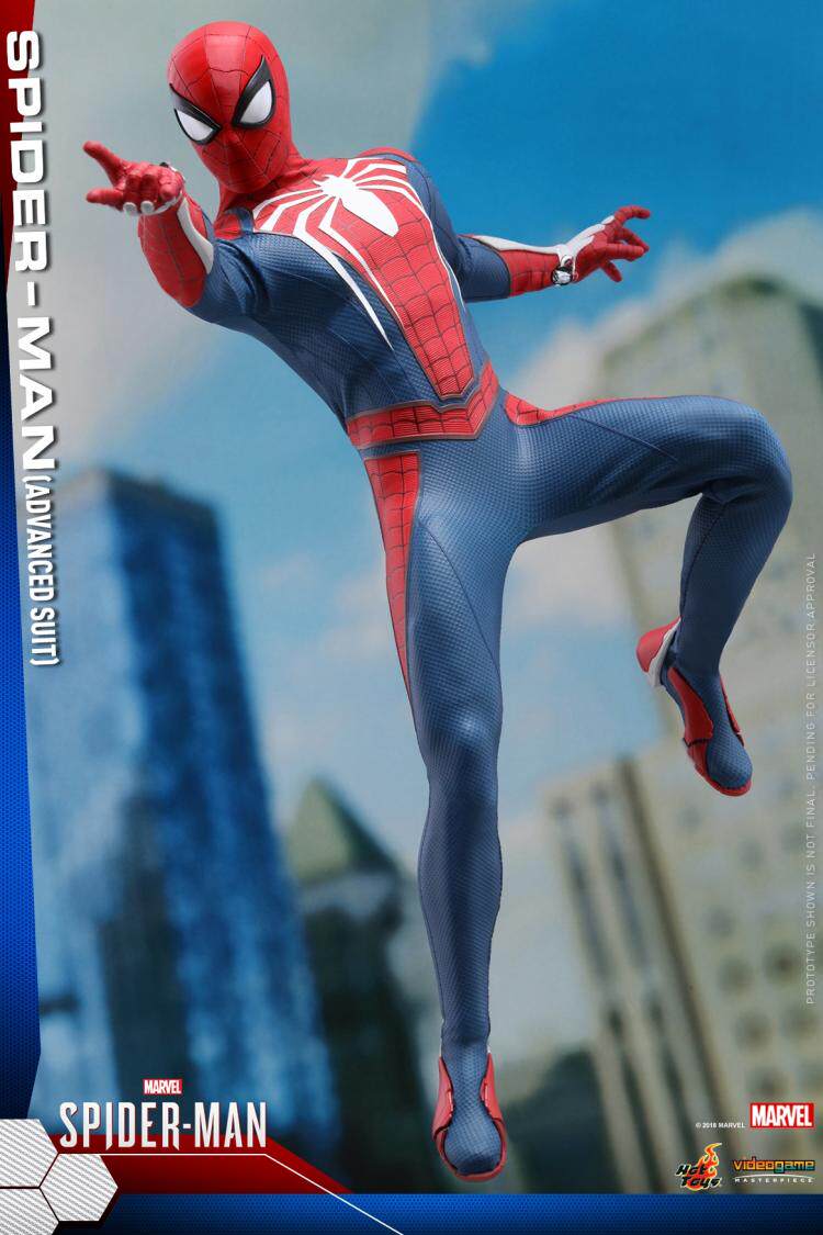 HOTTOYS HT 1/6 VGM31 Spider-Man SpiderMan PS4 game version action figures