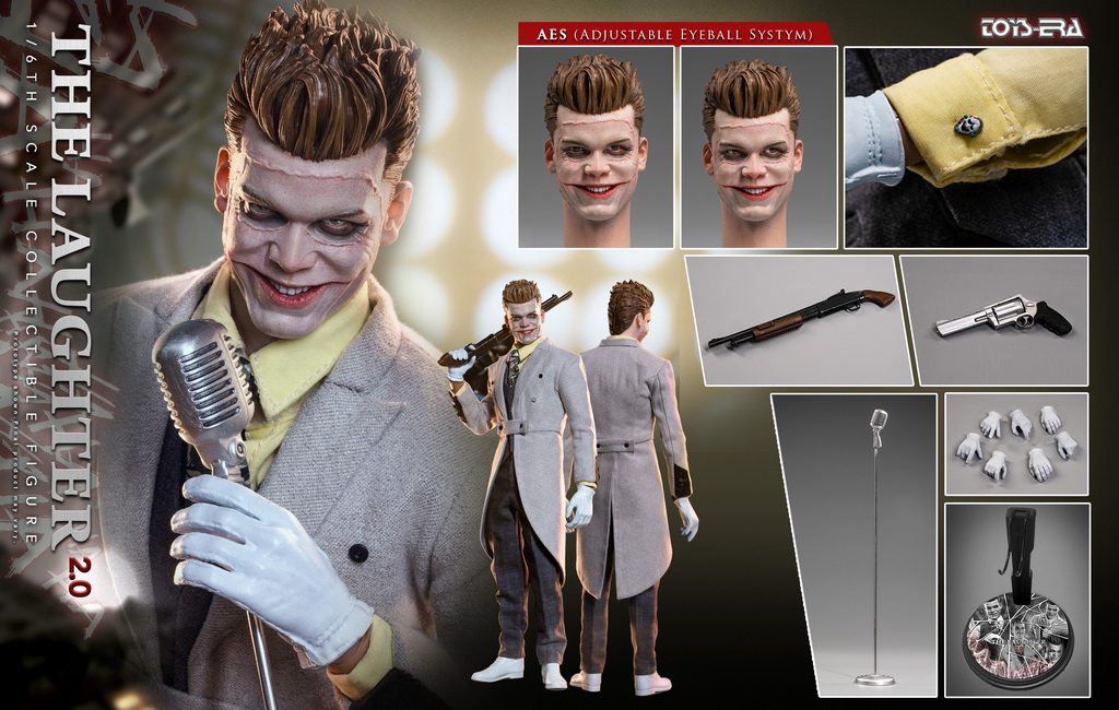 TOYS ERA TE028 1/6 Gotham Laughter Jerome the Clown 2.0 JOKER model action figures