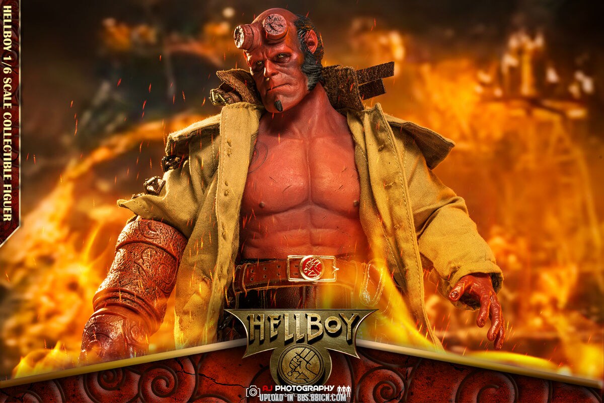 ARTOYS 1/6 Hell man HELLBOY four head sculpts action figures