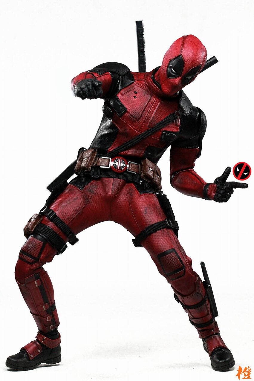 HT HOTTOYS 1/6 Deadpool Deadpool 1.0 2.0 First Edition MMS347 Model Action Figure