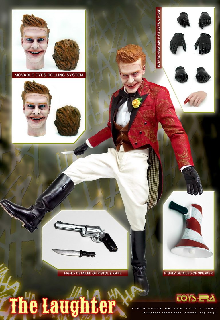 Toys Era Joker 1/6 movable eyes Gotham Laughter Magician Jerome 1.0 first edition movable figure