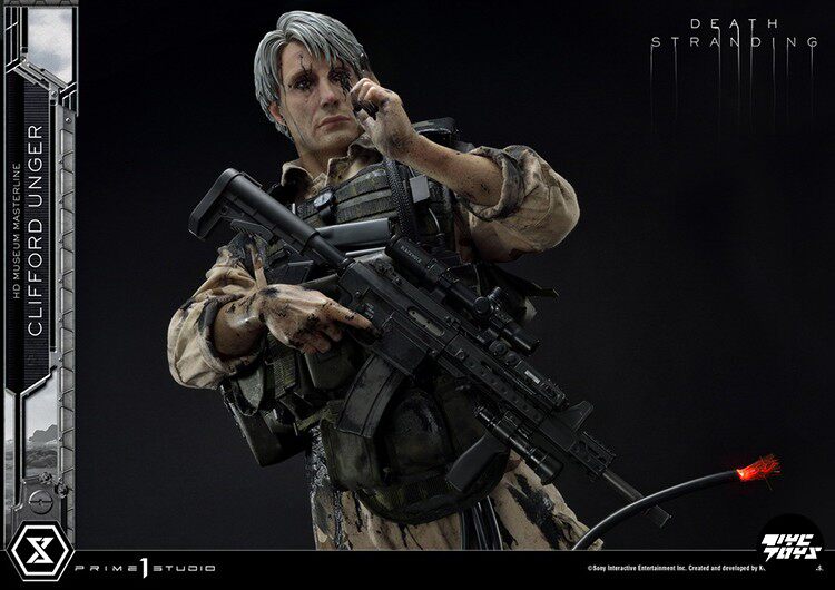 P1S (Prime 1 Studio) 1/2 Scale Statue: Death Stranding — Clifford (Mads Mikkelsen)