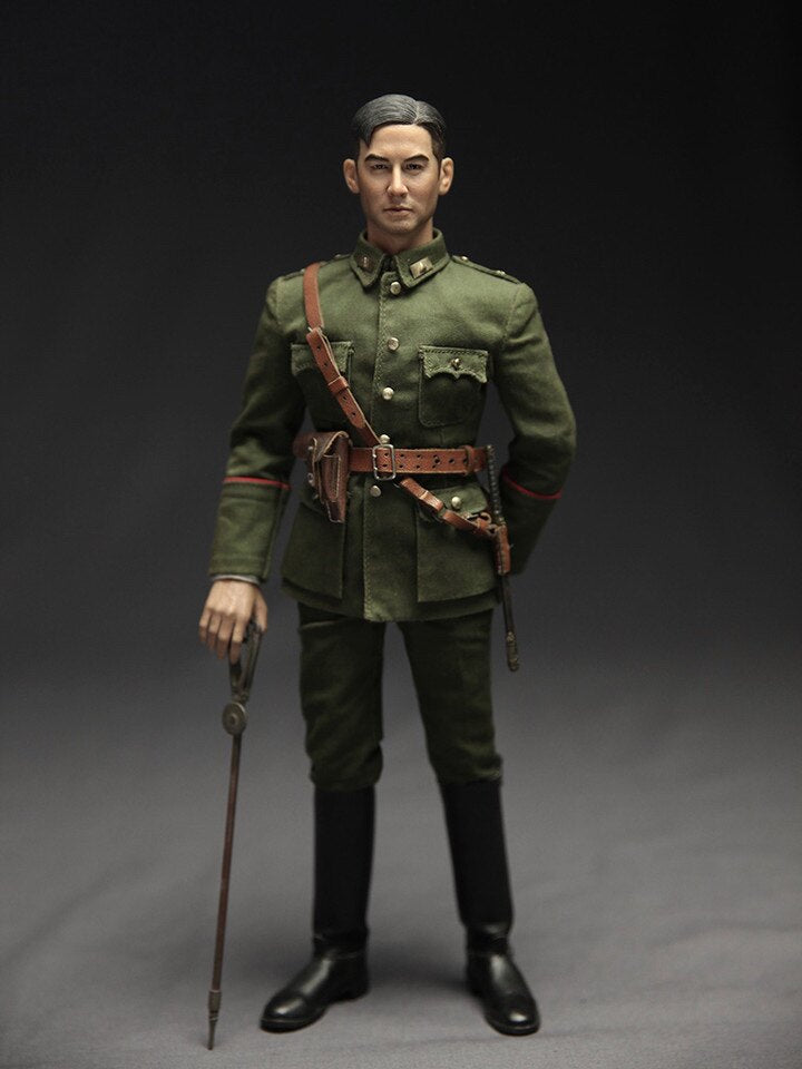 1/6 soldier Xuanwutang Zhang Lingfu National Revolutionary Army general GJ001 movable soldier figure