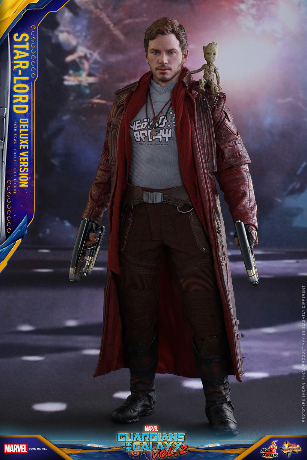 HT MMS421 1/6 Guardians of the Galaxy 2 Star-Lord 2.0 Deluxe Edition Action Figure