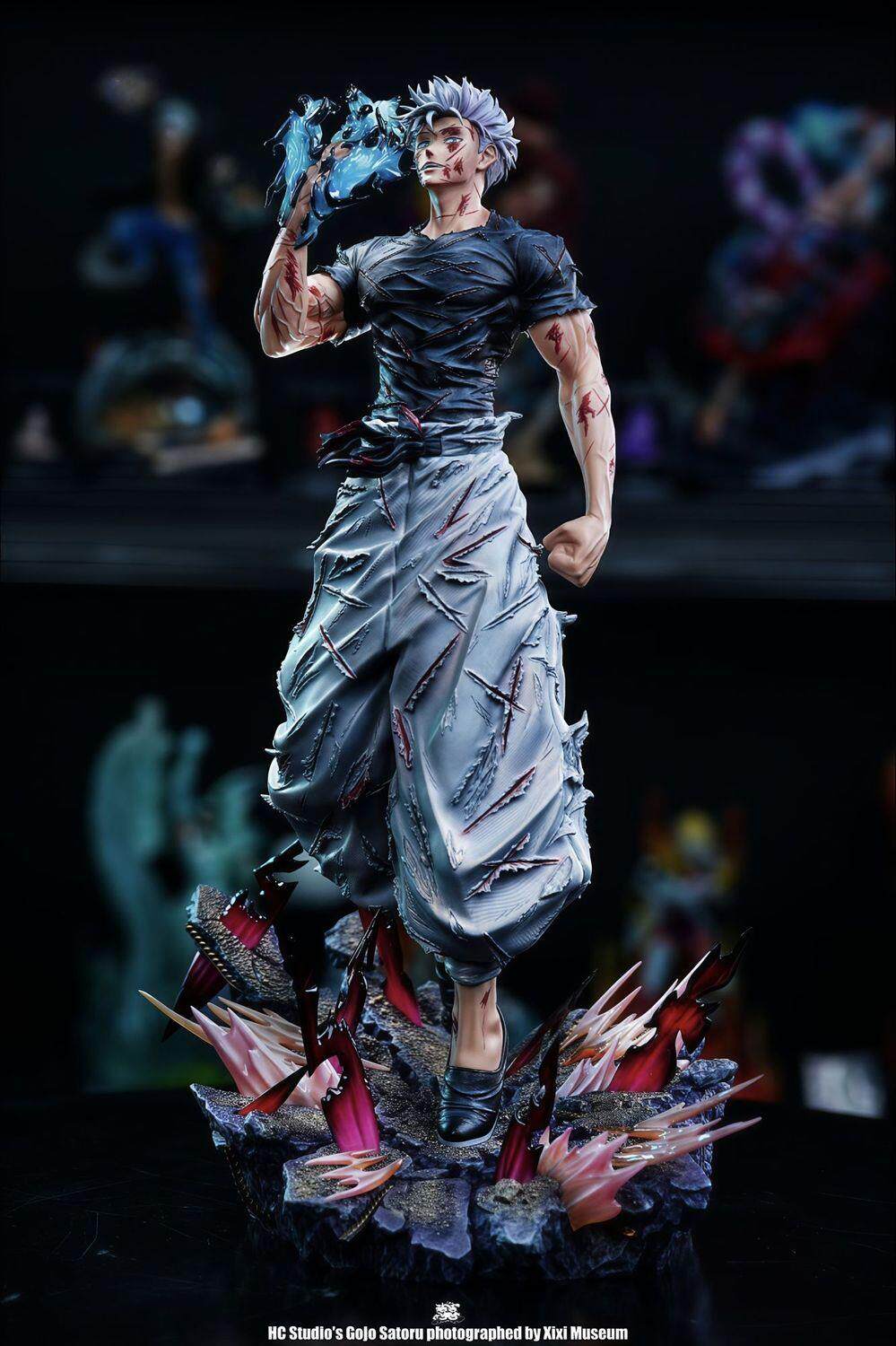 Battle-damaged Gojo Satori Spell Return Figure GK Figure