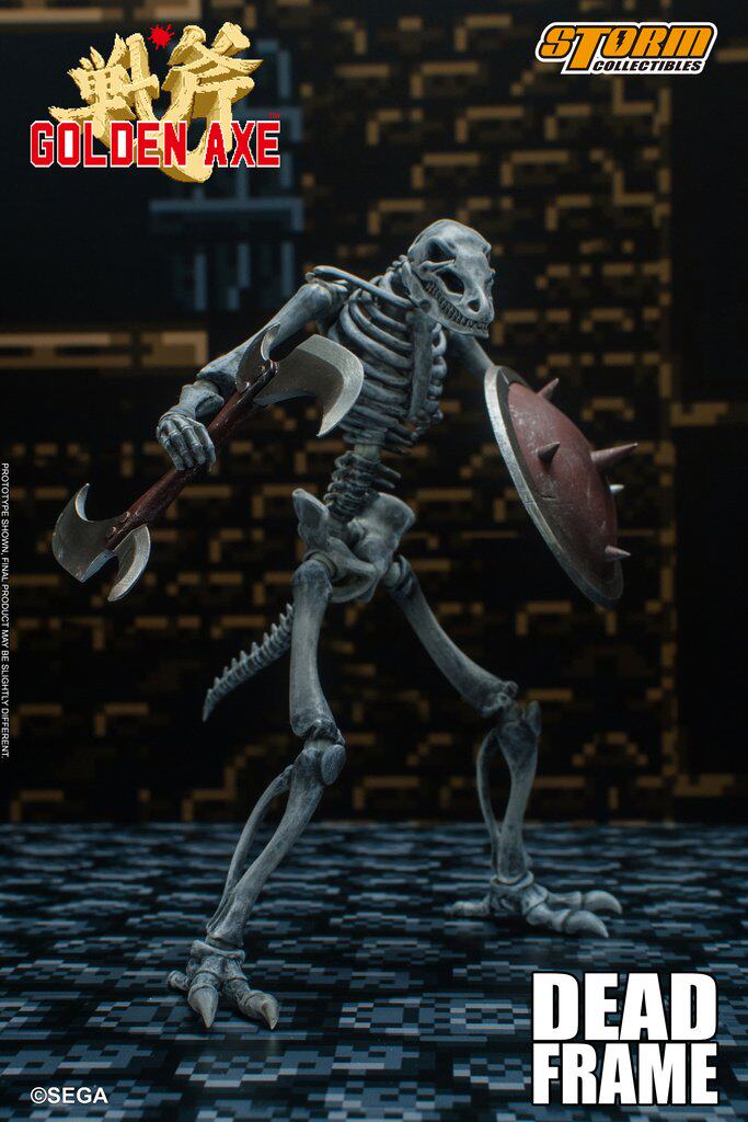Storm Toys 1/12 Battle Axe Skeleton Soldier/Bone Soldier Double Action Figure