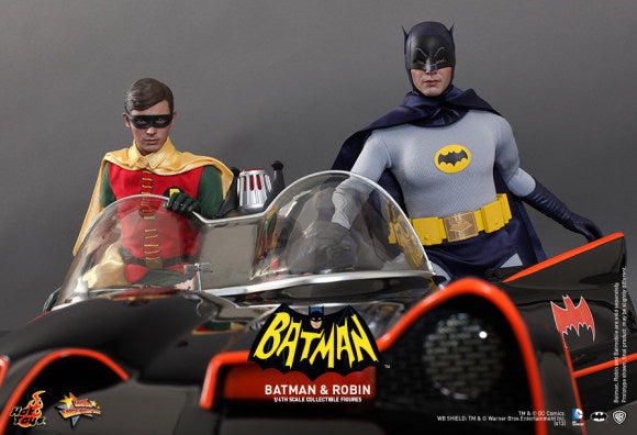 HotToys HT MMS218 1/6 Batman MMS219 Robin 1966 version movable figure