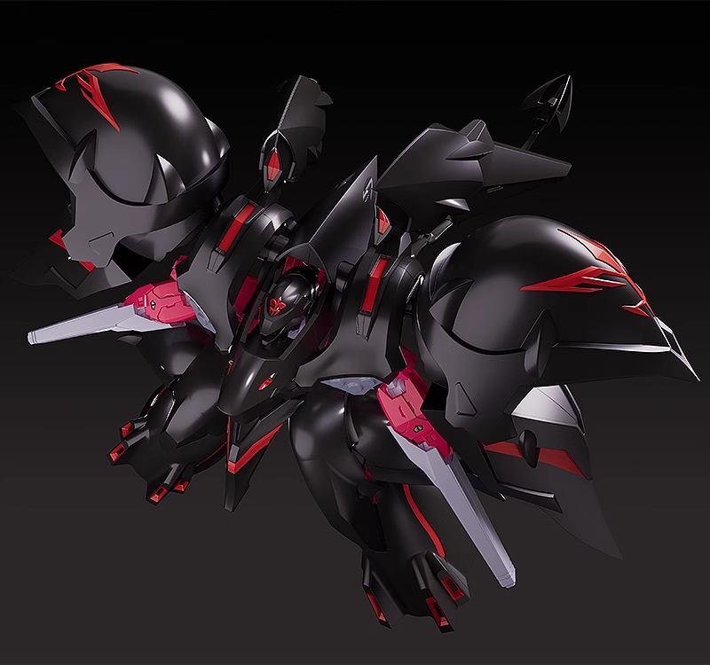 GSC MODEROID *Martian Successor Nadesico*: Dark Prince - Black Lily (Assembly Model)