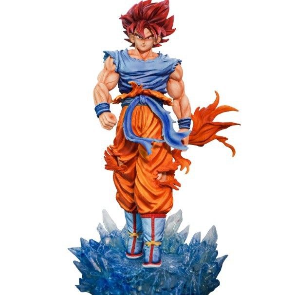30cm/11.8in Anime Dragon Ball Z Goku Figure Lighting oneDBZ Goku Action Figure Statue Collection