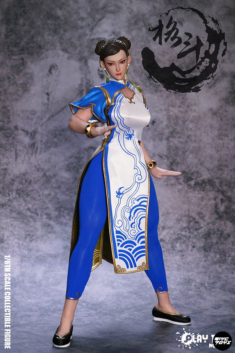 PLAY TOY "Fighting Goddess" Chun-Li (6th Edition) 1/6 Scale Action Figure (P026)