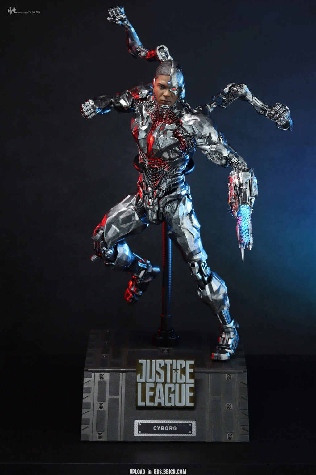 HT 1/6 TMS057 Zack Snyder Cut Justice League Cyborg Action Figur