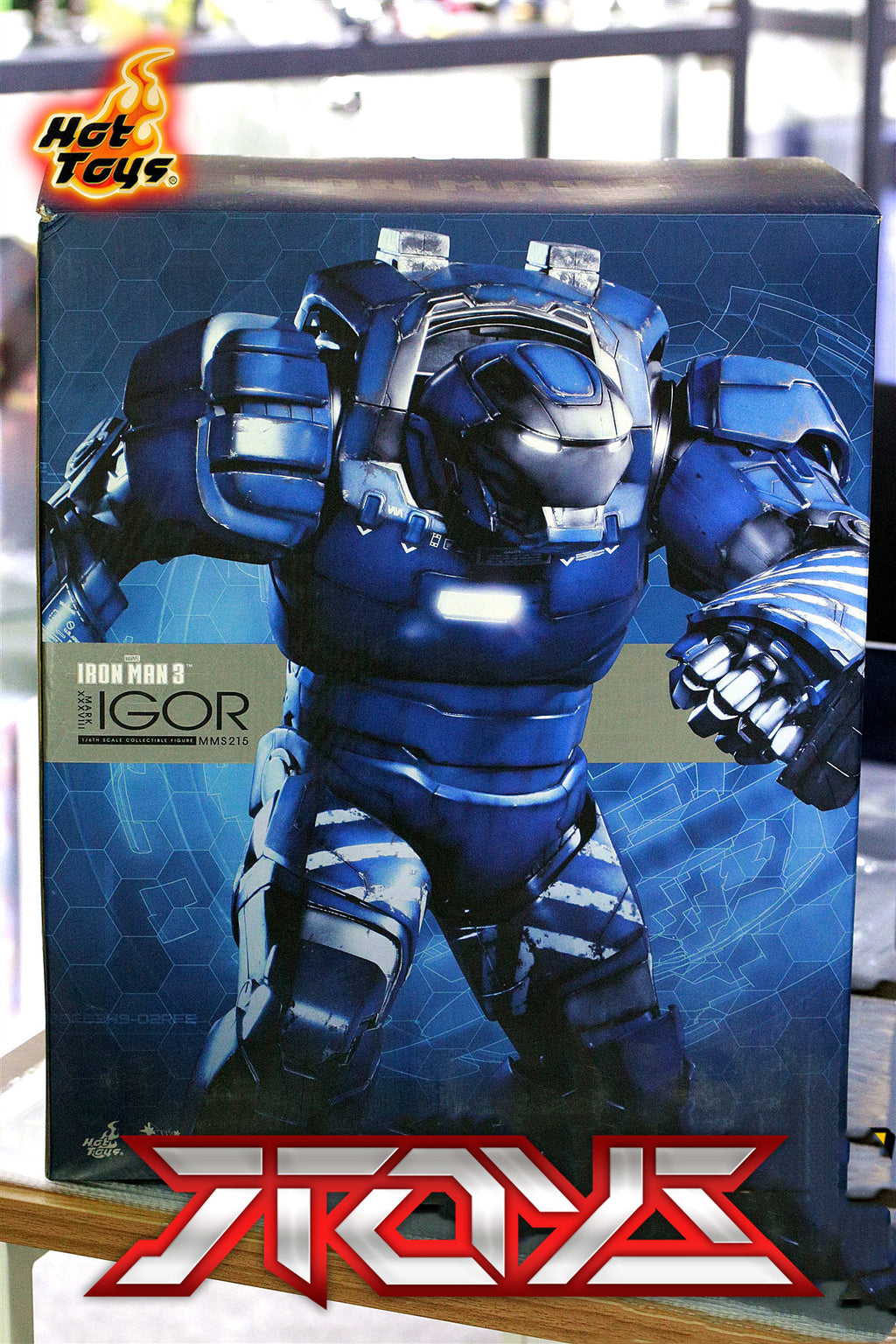 HOTTOYS HT 1/6 MMS215 Iron Man MK38 Iguoto Big Fat Man Action Figure