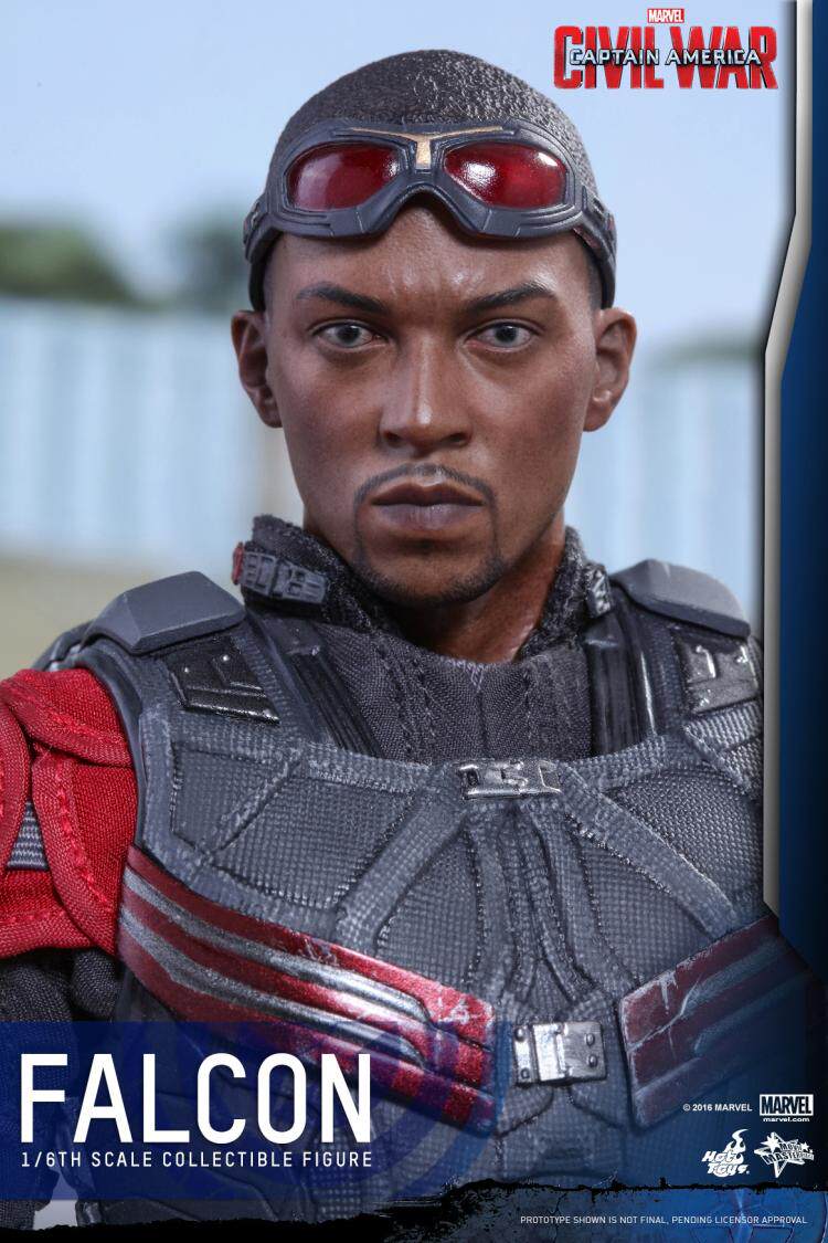 HotToys HT 1/6 Civil War Captain America 3 Falcon Winter Soldier 2.0 FalconMMS361 action figures