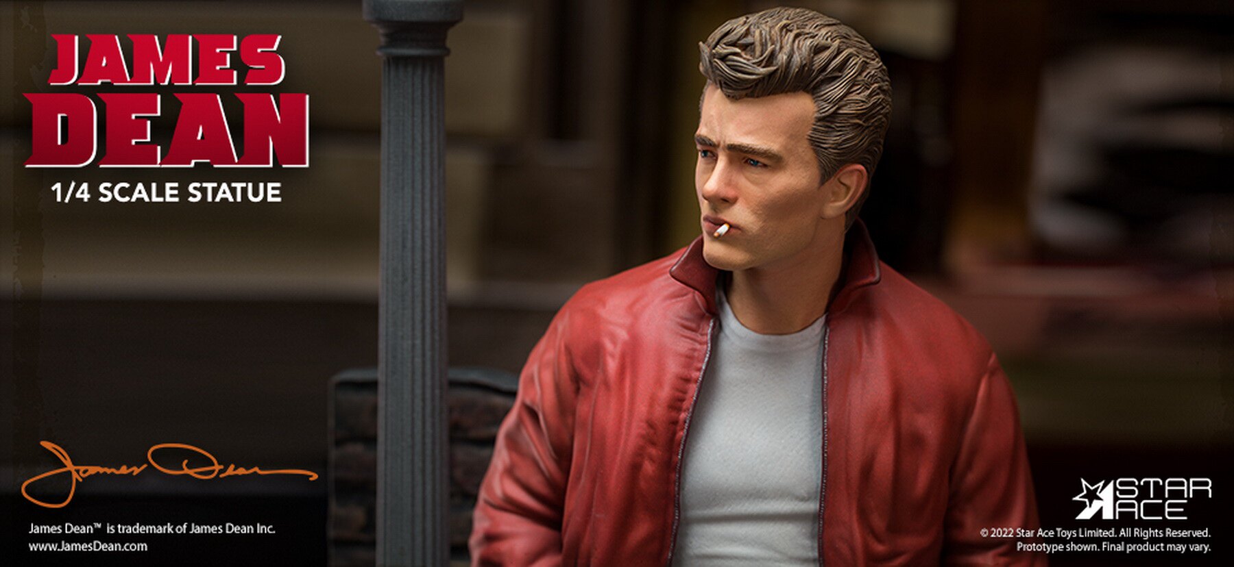 STAR ACE Toys 1/4 James Dean Statue Figure SA4007/4008