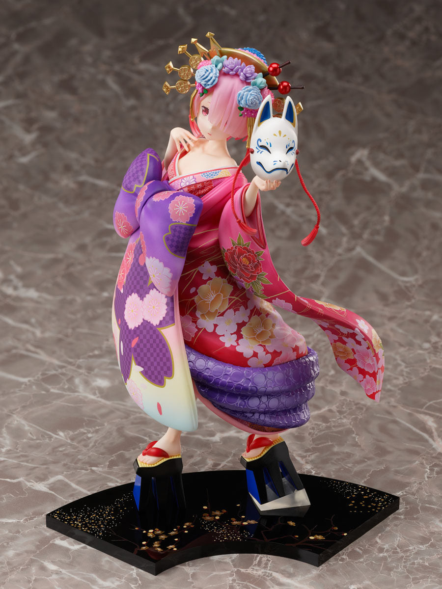 F:NEX Re:Zero - Ram, Courtesan Figure with Bonus