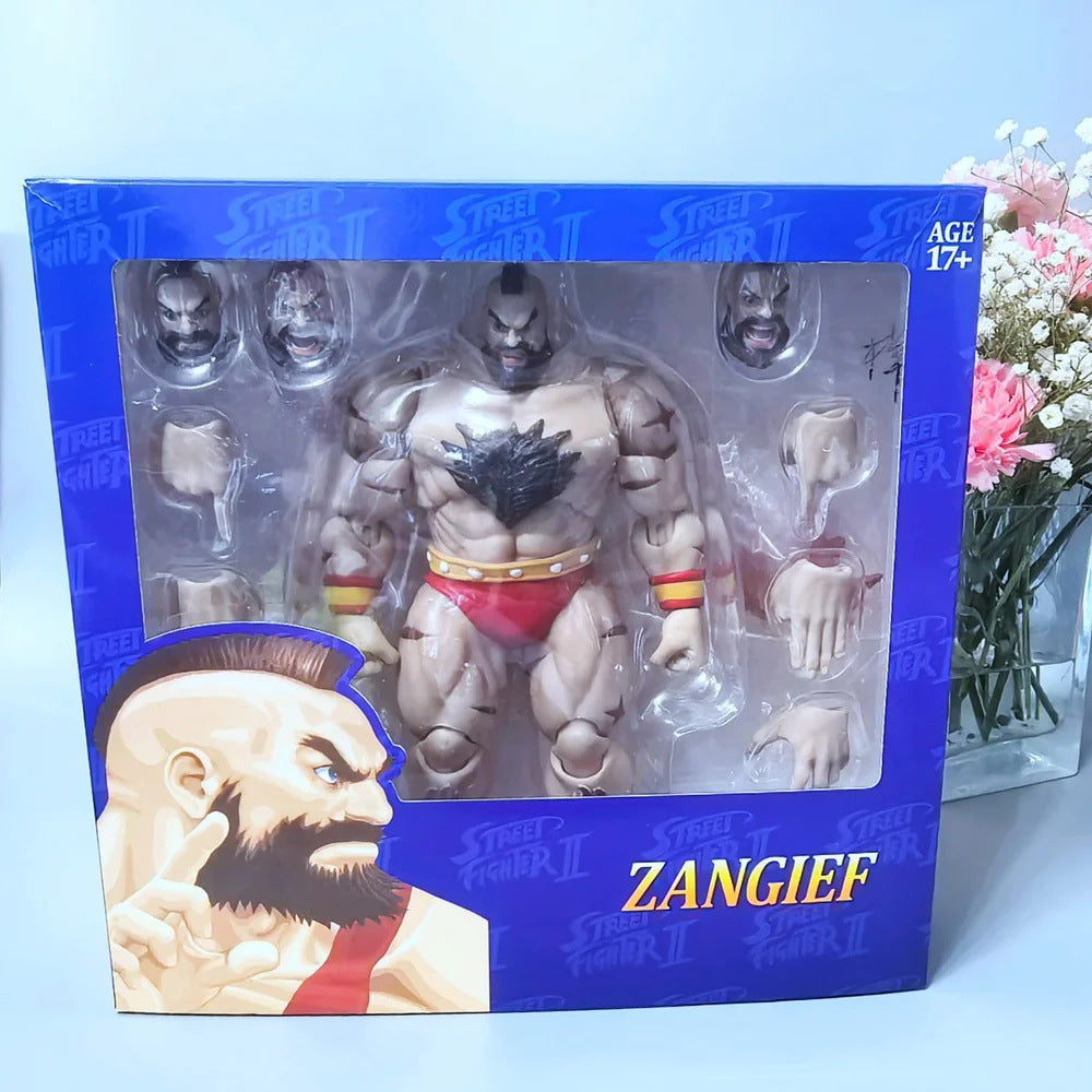 ST Street Fighter II — Zangief: "Game King" Series — Articulated Action Figure