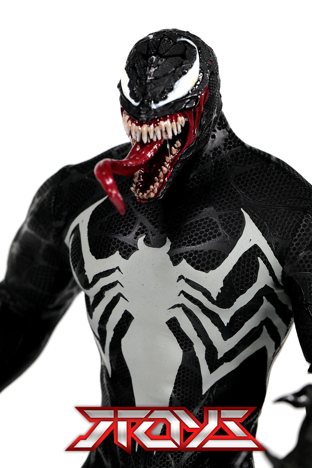 Non-HT Bullet Head Venom 1/6 37cm Marvel Spider-Man Villain Action Figure