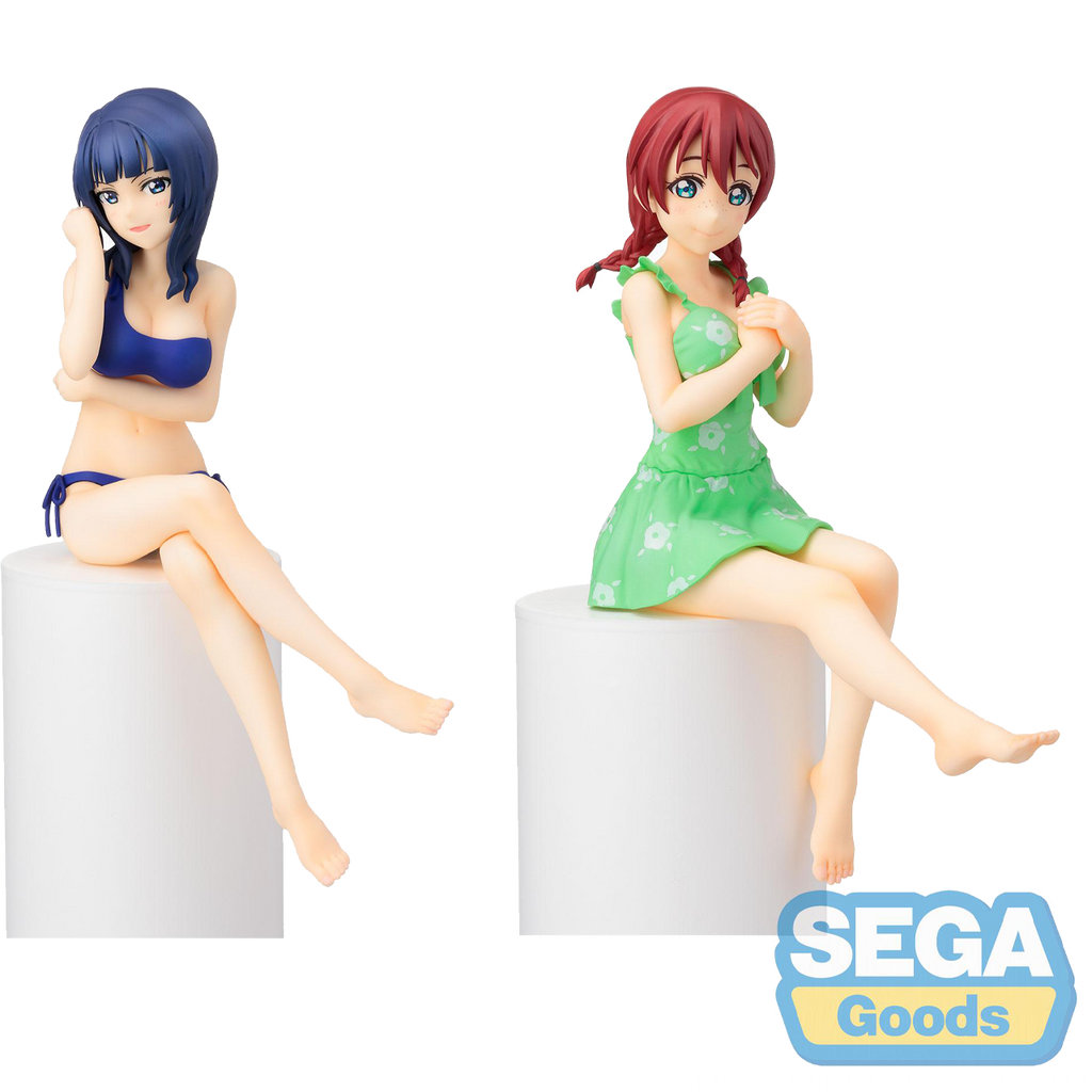 2pcs Sega LoveLive Karin Asaka and Emma Verde Prize Figures