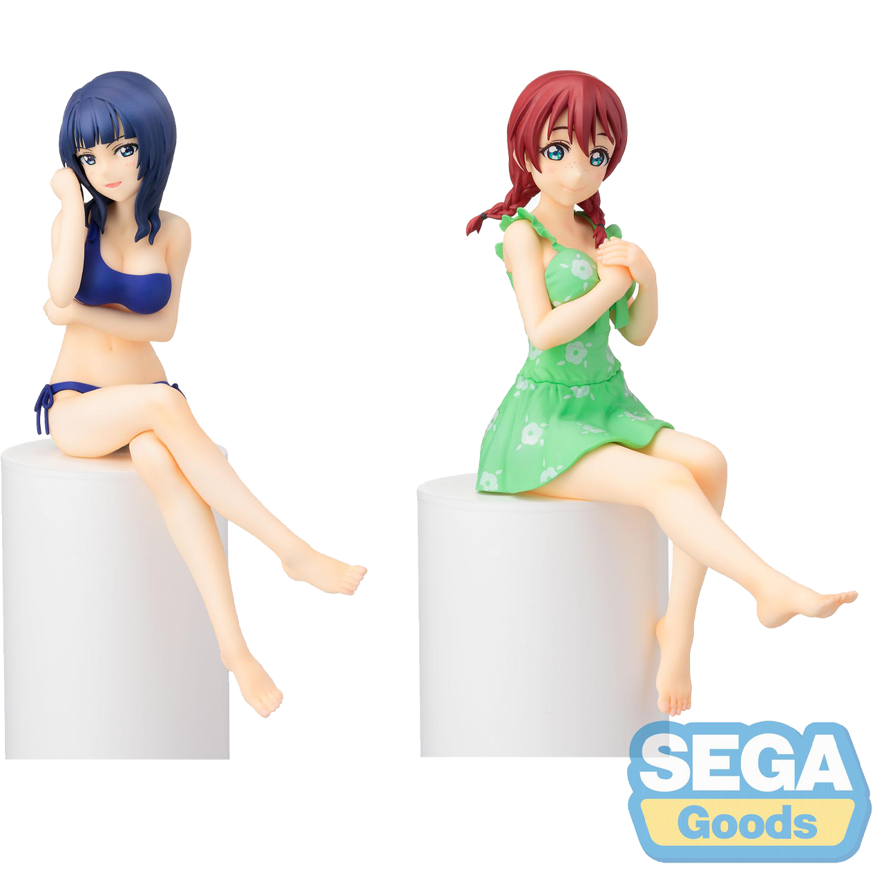 2pcs Sega LoveLive Karin Asaka and Emma Verde Prize Figures