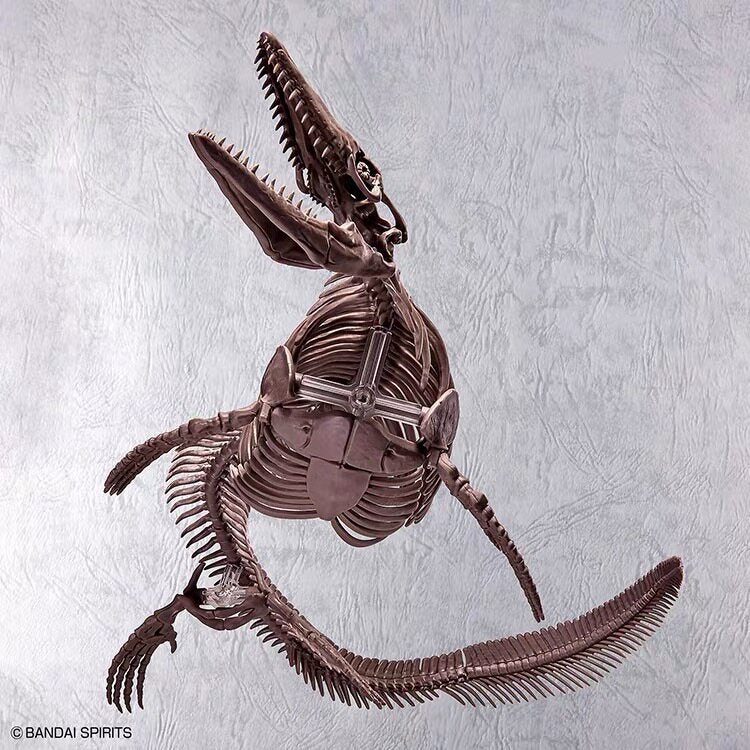 Bandai IMAGINARY 1/32 Scale Assembly Model Kits: Mosasaurus, Triceratops, and Tyrannosaurus Rex Fossil Skeletons