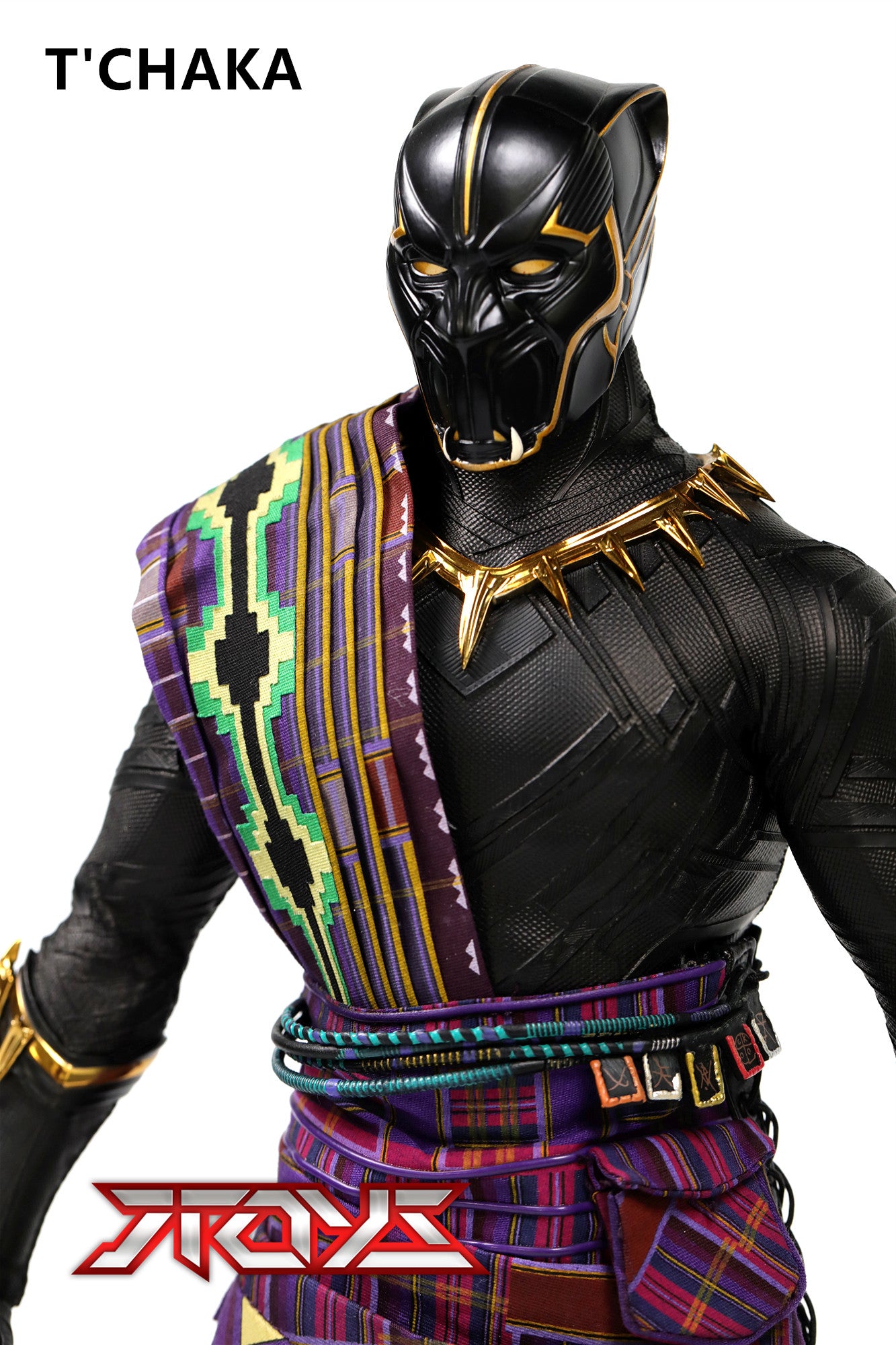 HOTTOYS HT 1/6 Black Panther T'Chaka Panther Daddy MMS487 Action Figure