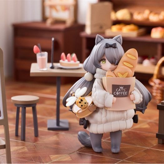 RIBOSE DLC+ Meow Town Bakery Figure