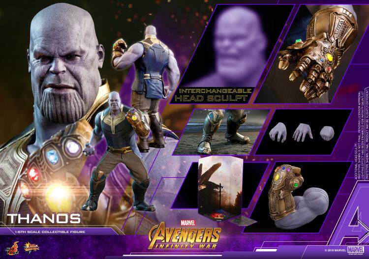 HOTTOYS 1/6 Avengers: Infinity War Thanos 2.0 MMS479 or 3.0 MMS529 Action Figure