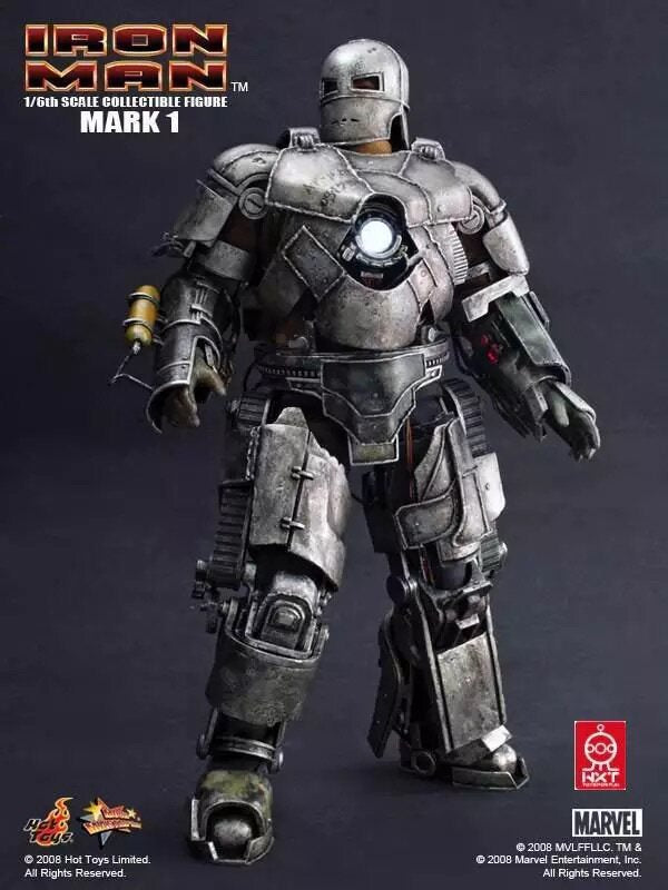 Hottoys HT IRON MAN MK1 MARK1 1/6 Iron Man 1.0 2.0 MMS80 action figure