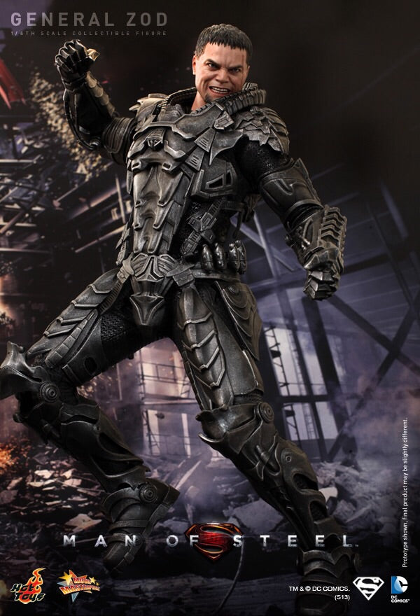 HOTTOYS HT MMS216 1/6 Superman Man of Steel General Zozord Villain Action Figure