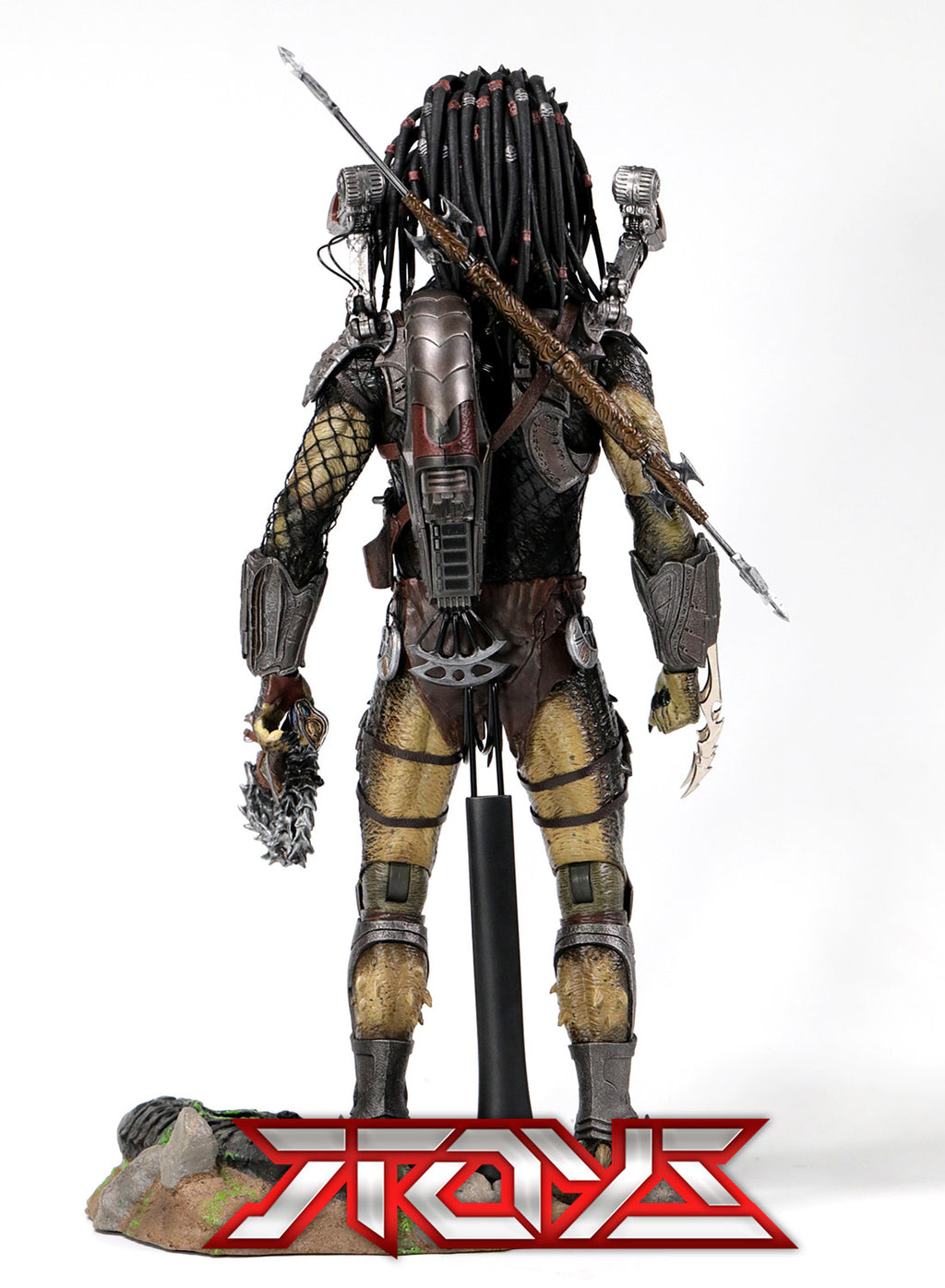 HT Hottoys1/6 Predator Lone Wolf 2.0 Wolf Reloaded Predator AVP MMS443 Action Figure