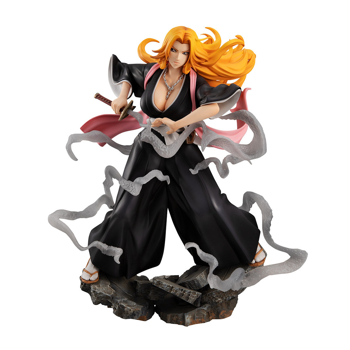 MegaHouse MH G.E.M. Series: Bleach — Rangiku Matsumoto (Lieutenant of Squad 10) — Arrancar Arc — PVC Figure