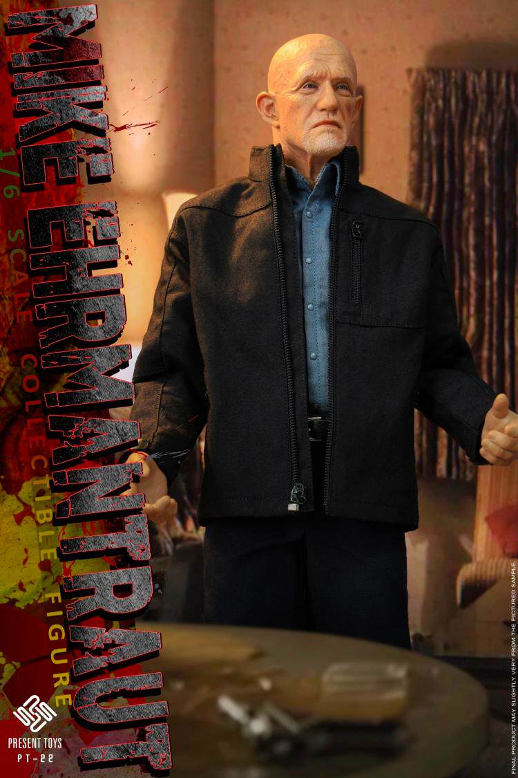 PRESENT TOYS 1/6 Breaking Bad Mike Action Figure PT-SP22