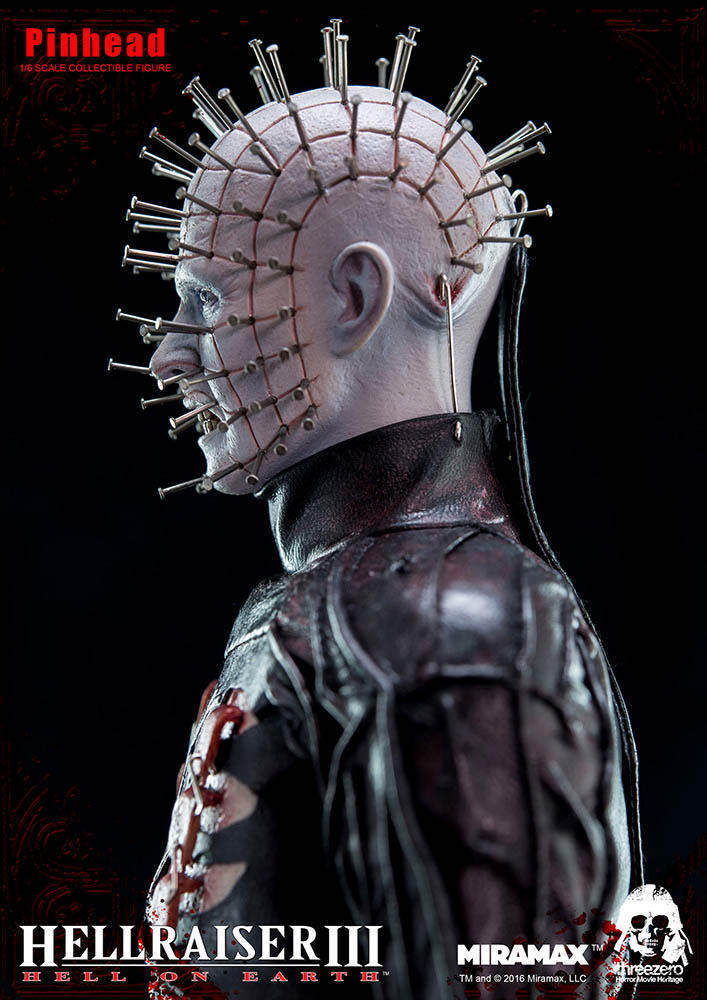 3A threezero raising ghosts and eating people 1/6 hedgehog head nail head movable figure