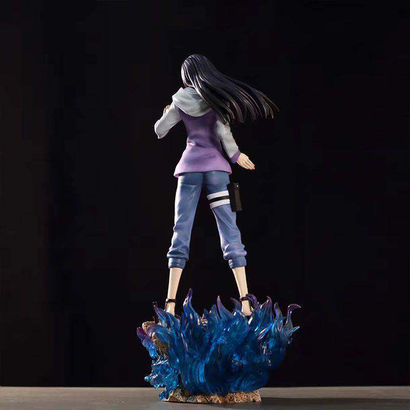 Naruto Hinata Hinata Figure 34cm Large Size Scene Stand Ninja Statue