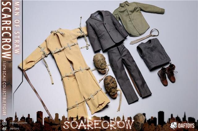 DAFTOYS F03 1/6 non-HT movable Scarecrow Batman Dark Knight villain movable figure