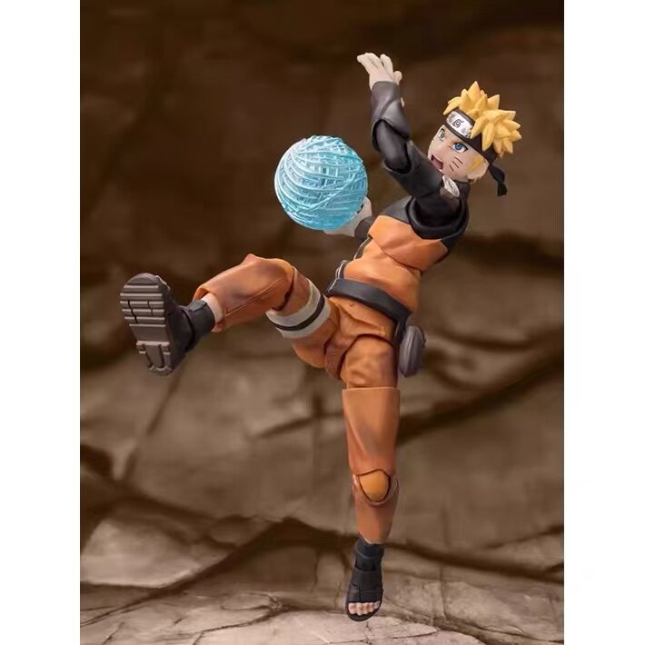 Bandai TNT Exclusive: S.H.Figuarts Naruto Shippuden — Naruto Uzumaki (Battle-Damaged Version) — Action Figure