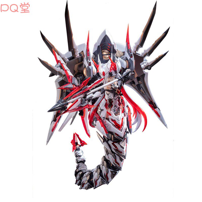 Nuclear Metal Reconstruction Purple Star White White Snake Mecha Girl Bonus Model Kit 1/12