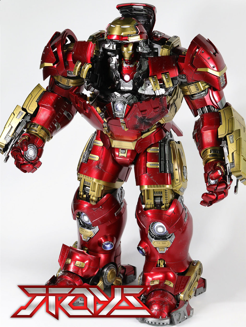 HT HOTTOYS Iron Man Hulkbuster 1.0 2.0 Armor MK44 1/6 Avengers 60cm high movable figure