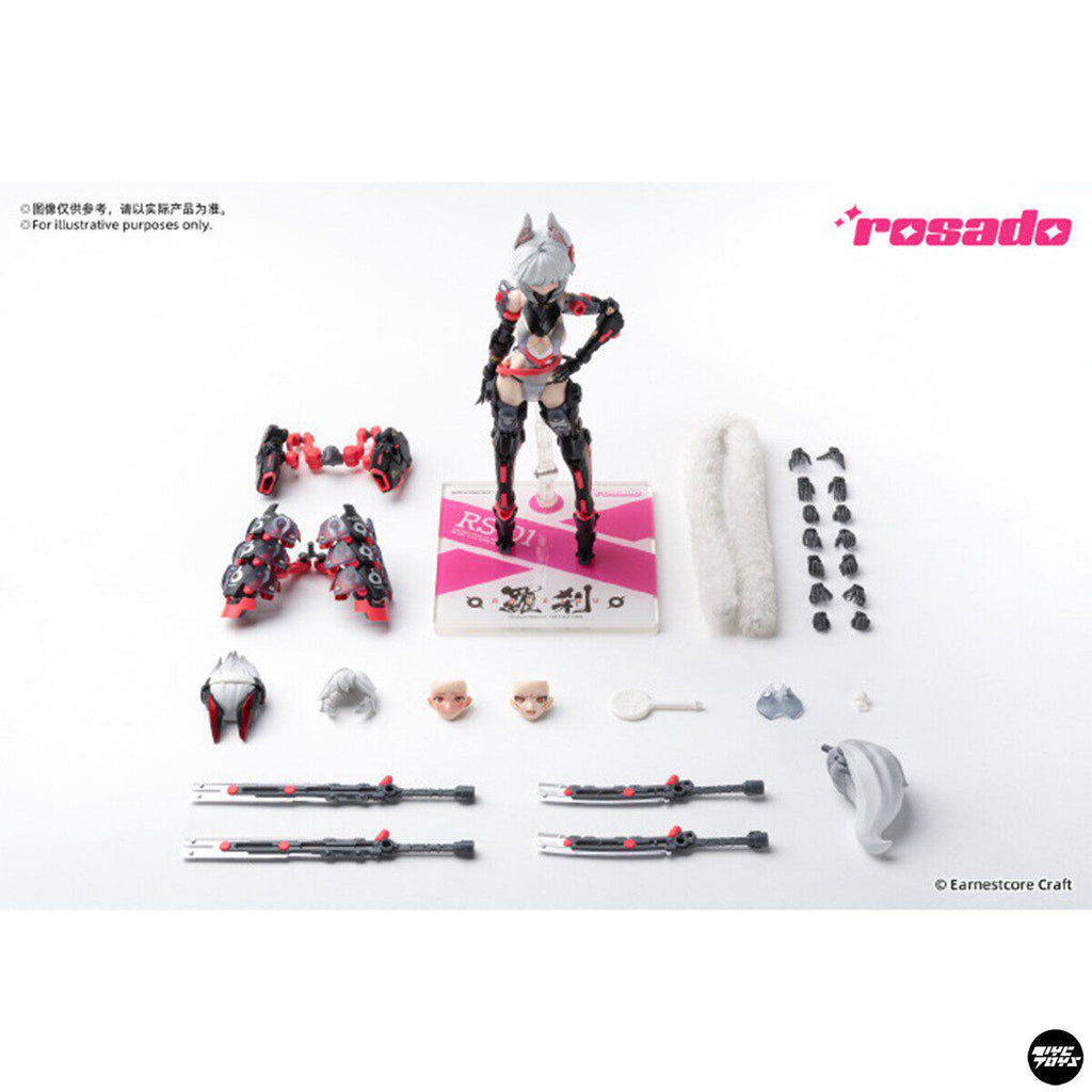 Hecheng Zhizao — Project ROSADO: "Rakshasa Scarlet Fox" (1/10 Scale Action Figure)