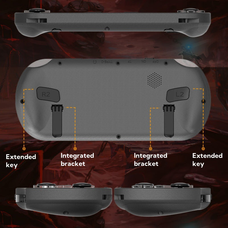 4.5-inch Portable Handheld HD Gaming Console with 2 Controllers