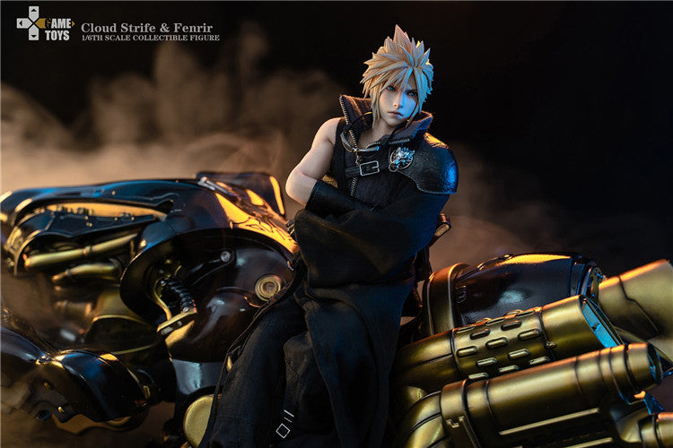 GAMETOYS 1/6 Fantasy Warriors AC Version Final Cloud Action Figure GT-006