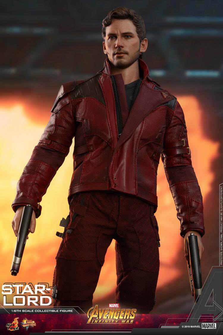 HOTTOYS 1/6 Avengers: Guardians of the Galaxy Star-Lord 3.0 Articulated Figure MMS539