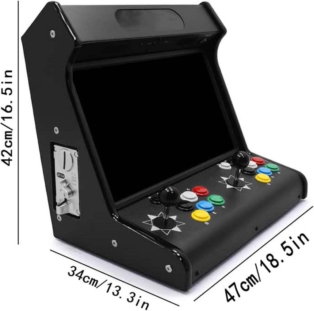 18.5 Inch Arcade Game Machine with 50 Coins One for Two Handles – GameLoopX