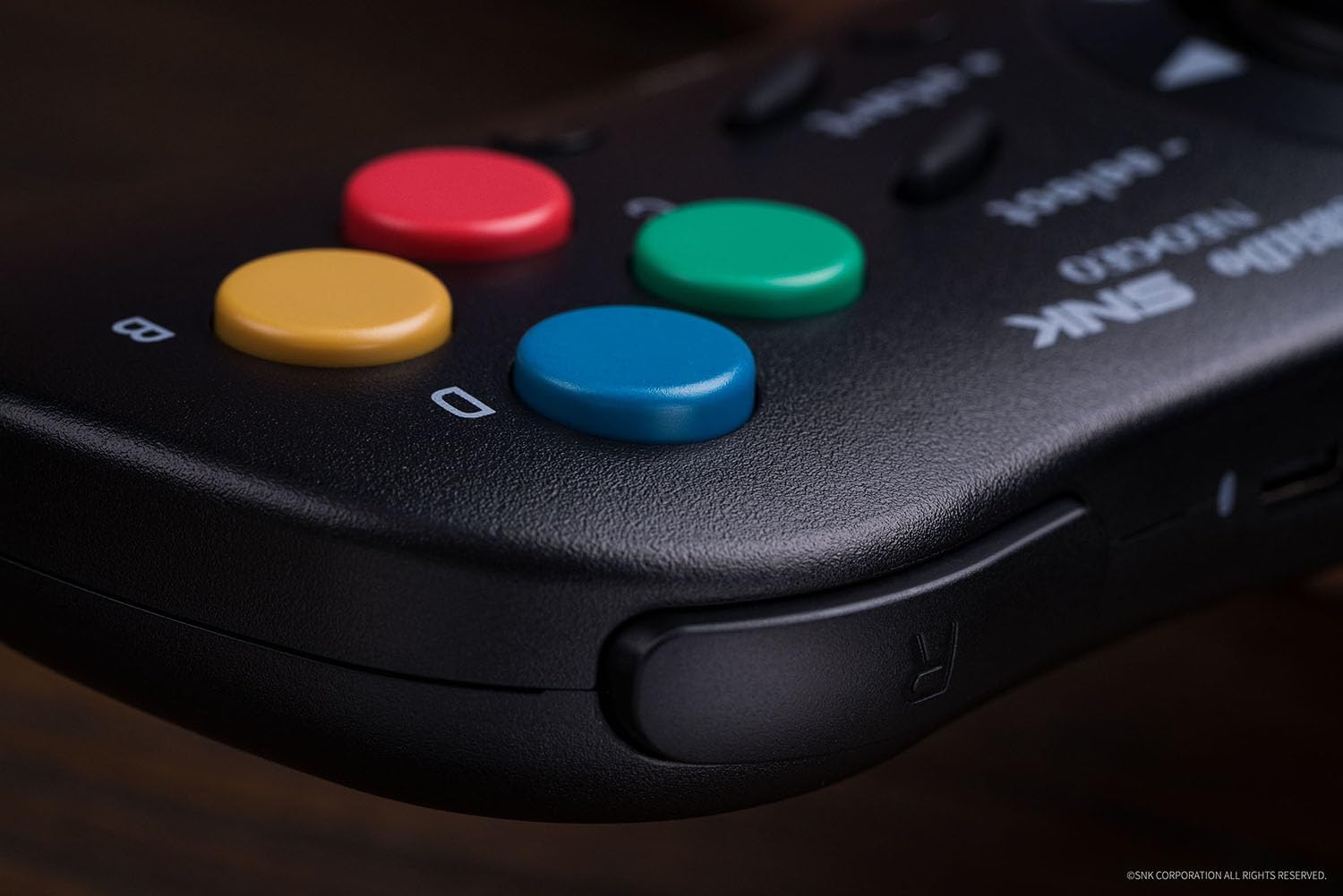 8Bitdo Manette Noire Bluetooth NEOGEO Wireless Controller - Compatible PC Windows, Android & Neo Geo Mini