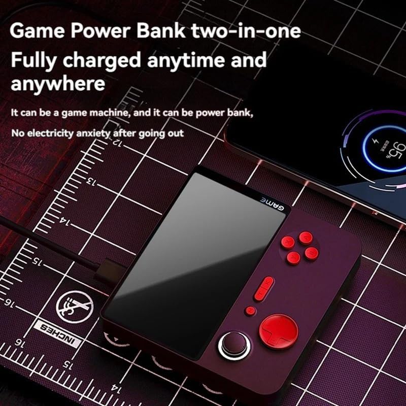 5-Inch IPS Screen Retro Handheld Game Console 10000+Games 13 Simulators Linux System