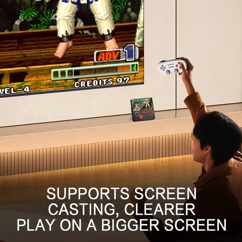 5-Inch IPS Screen Retro Handheld Game Console 10000+Games 13 Simulators Linux System