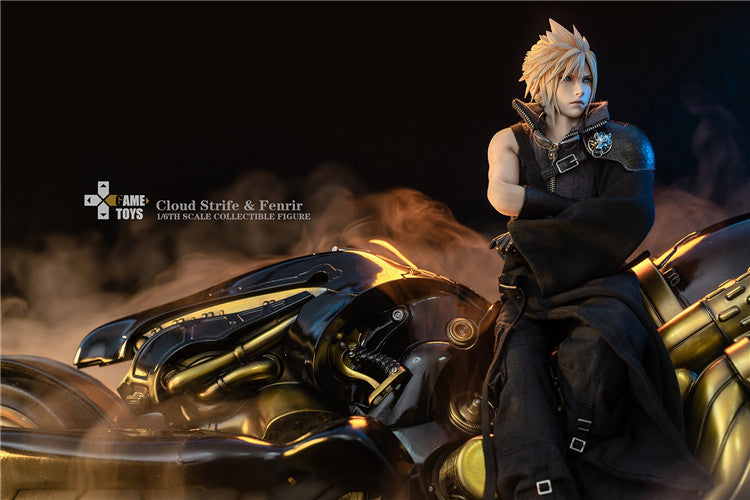 GAMETOYS 1/6 Fantasy Warriors AC Version Final Cloud Action Figure GT-006